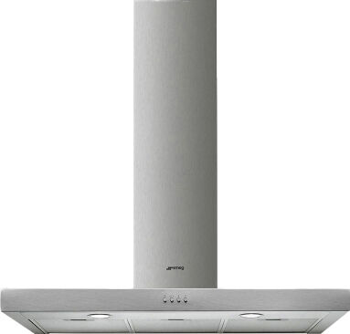 SMEG Kate900ex Cappa Cucina A Parete Aspirante Larghezza 90 Cm Acciaio Inox - Kate900ex