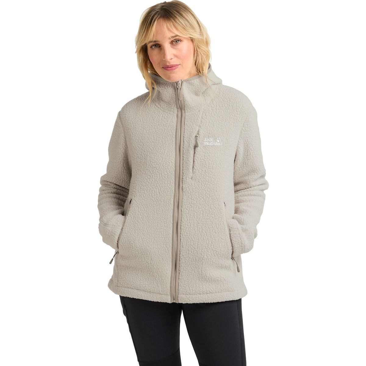 Jack Wolfskin Cradle Mountain Pile Full Zip W pale sand (A0056) 2XL A65442_A0056_A14