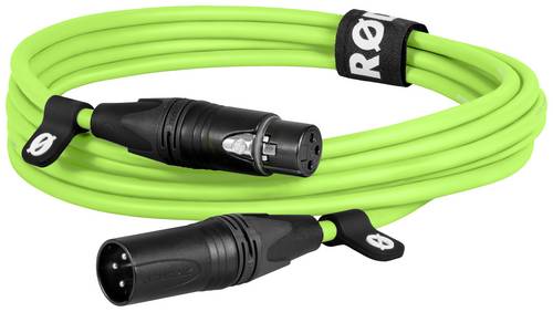 Rode XLR3M-G XLR Verbindungskabel 3m Grün