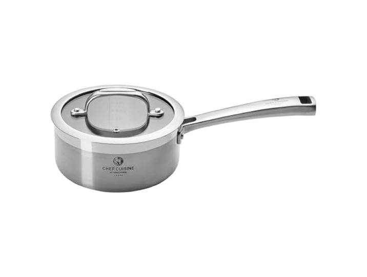Chef Cuisine International Stielkasserolle mit Glasdeckel