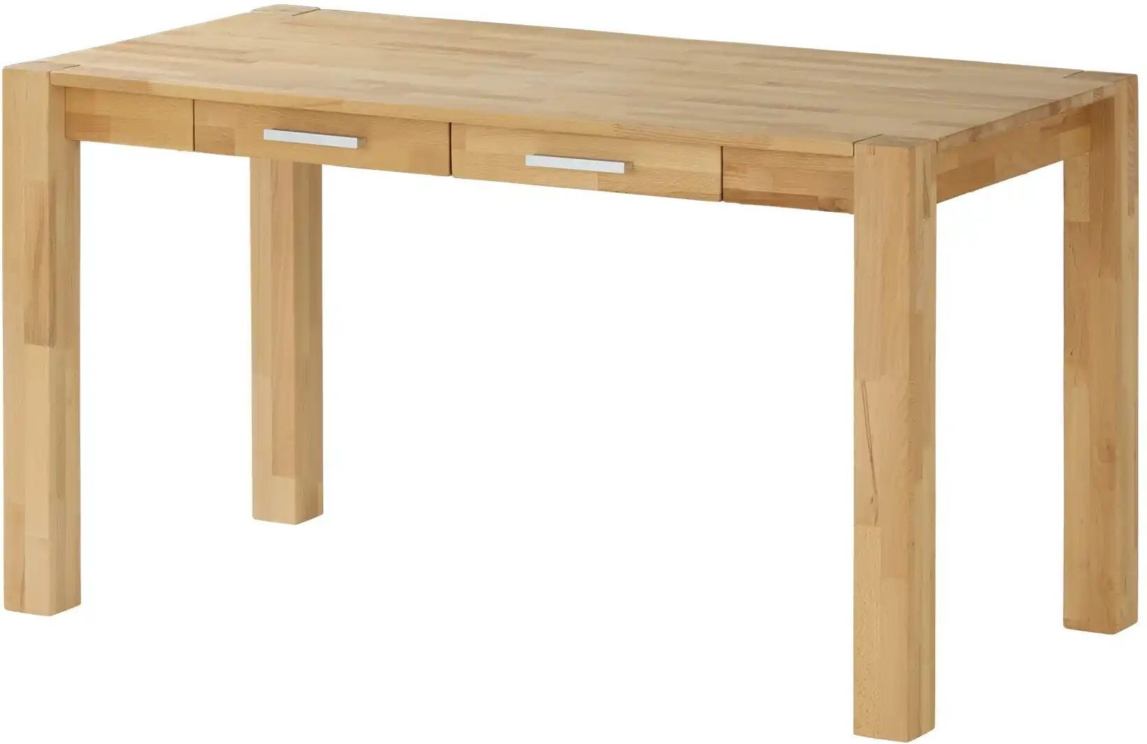 Höffner Schreibtisch  Chemnitz ¦ holzfarben ¦ Maße (cm): B: 140 H: 76 T: 70.0
