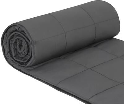 Multicon Wholesale Hub Deep Sleep Grey Weighted Blanket, Cotton Therapy, Promote Relaxation And Stress Relief Deep Sleep Grey Weighted Blanket, Cotton Therapy, Promote Relaxation And Stress Relief