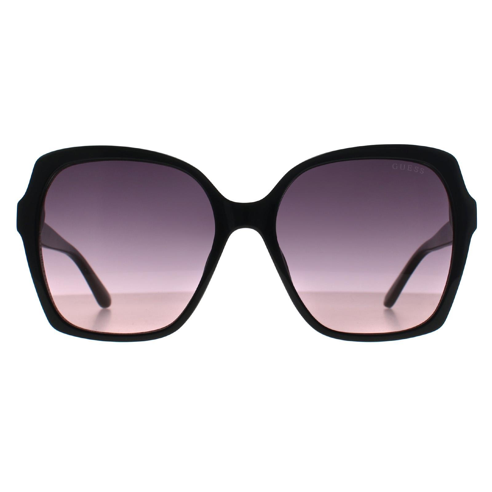 Guess Vlinder Vrouw Zwart Paars Kleurverloop GF6191
