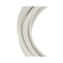 Bailey Textilkabel 2x0,75mm2, weiß, 3m