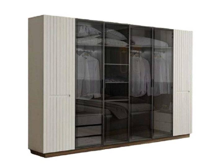 JVmoebel Kleiderschrank Eleganter Glasschrank für modernes Schlafzimmer mit viel Stauraum (1-St., Kleiderschrank) Made in Europa