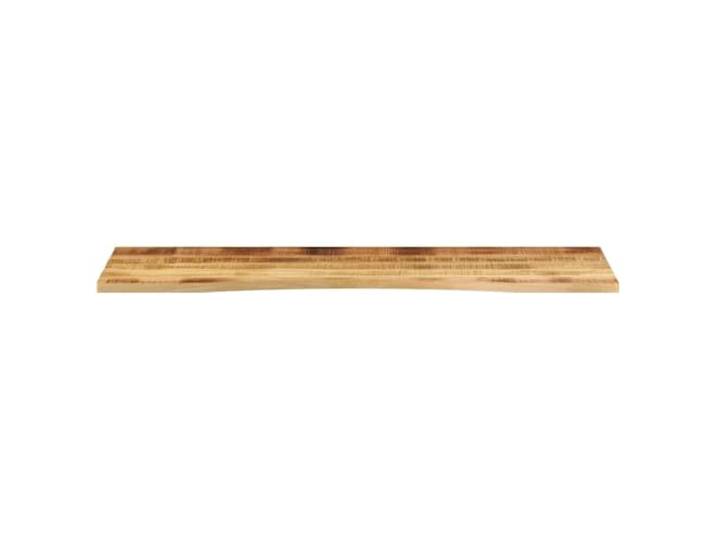 KTHLBRH Tischplatte 160 x 50 x 2,5 cm, Massivholz, Mango Rustikal, natürliche Oberfläche, leicht zu reinigen, für Büro oder Mittagessen, nur Etage