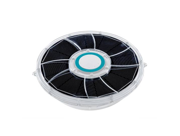 Solar Pool Beleuchtung Floatbright mit Fontäne