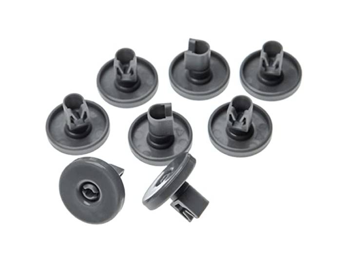 vhbw 8 Roulette pour panier inférieur compatible avec Ikea/Whirlpool lave-vaisselle\, Diamètre 40 mm