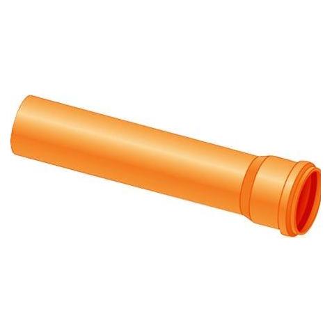 Magnaplast KGEM pipe with a socket for external sewage system, foam core, class B 160mm 0.5m (22000) (SOL-229600)