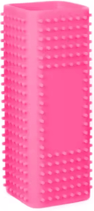 Inspire Picks FurSweep Silicone Pet Hair Removal Brush Rubber Cleaning Brush For Dog & Cat Hair (GSZ01) 1 rose