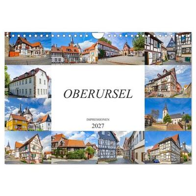 Oberursel Impressionen (Wandkalender 2027 DIN A4 quer), CALVENDO Monatskalender