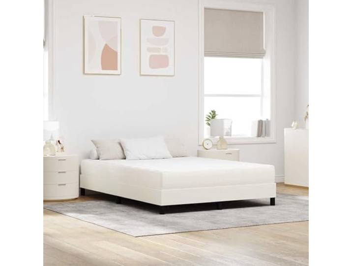 YUTAASU Matratze 140x200 cm Creme Polyester Einzeln umwickelte Federn, Atmungsaktiv, Konturanpassung, Pflegeleicht