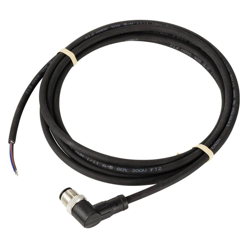 Tru Components TC-12833096 Sensor-/Aktor-Anschlussleitung M12 Stecker, gewinkelt (TC-12833096)