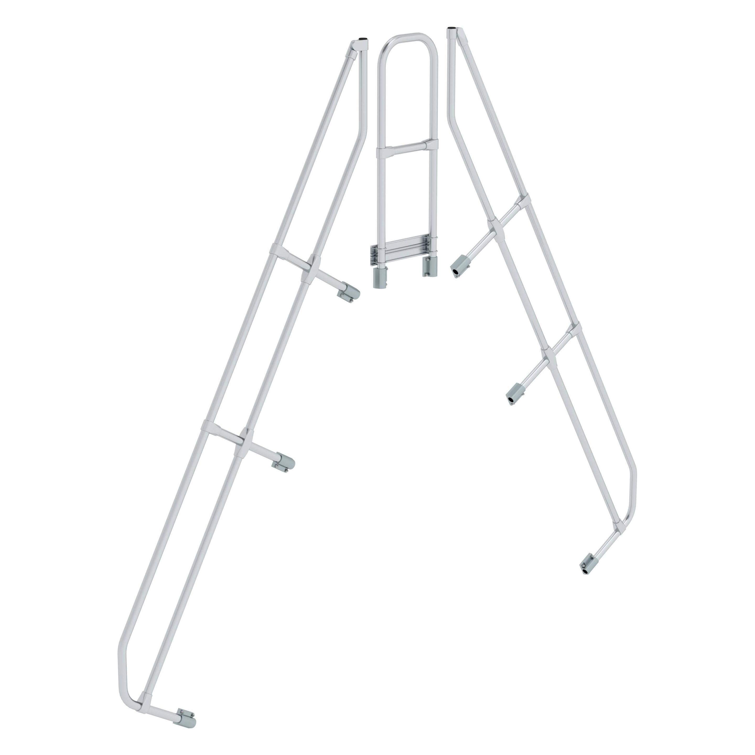 Munk Zweiter Handlauf für Überstieg 60° 10 Stufen (Gerüst, 46 cm) (600970)