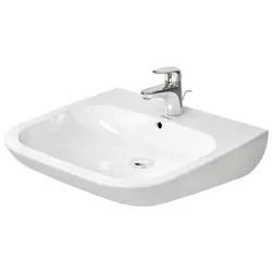 Duravit D-Code Waschtisch Weiß Hochglanz 600 mm - 2312600000 2312600000