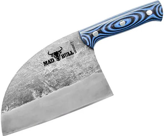 Samura Mad Bull 18cm Serbian Chef’s Knife with Black & Blue Handle