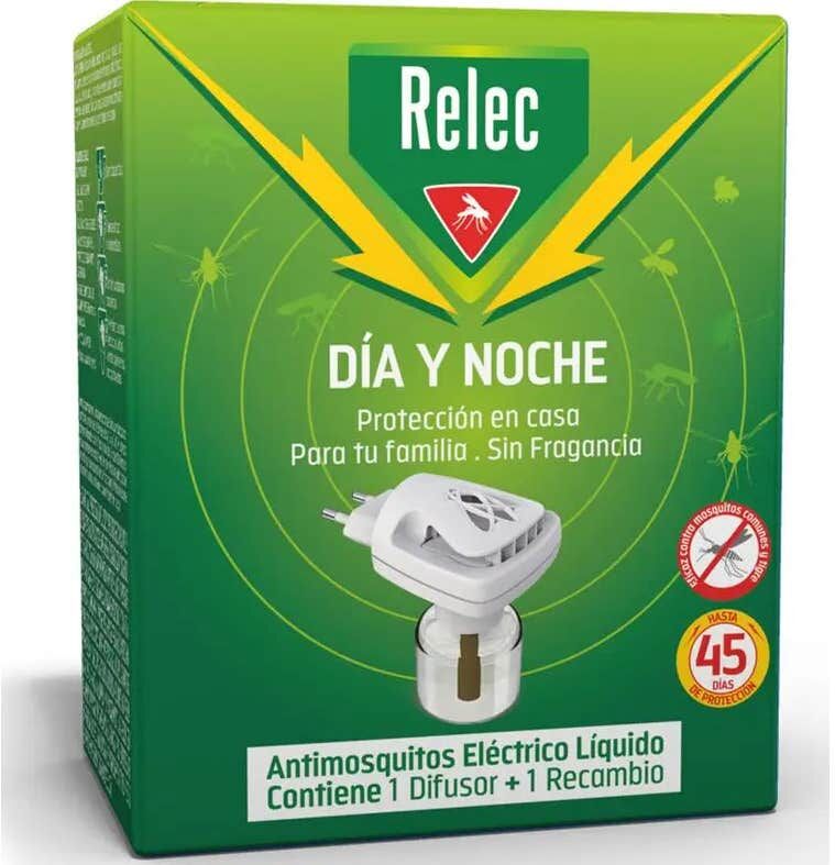 Relec Día y Noche Antimosquitos Difusor Eléctrico + Recambio