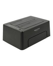 Delock USB Type-C 3.1 Dockingstation für 2 x SATA HDD/SSD (63957)