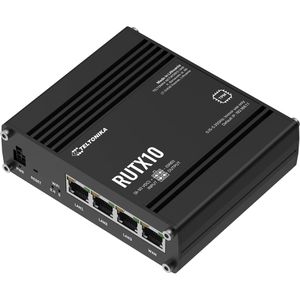 Teltonika WLAN-Router RUTX10, RUTX10000000, für Modem, bis 867 Mbit/s, Wi-Fi 5 Dualband, Mesh, MU-MIMO