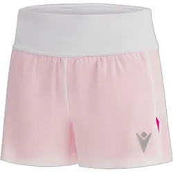 Macron, Damen, Sporthose, Shorts für Damen (XL), Weiss, Pink