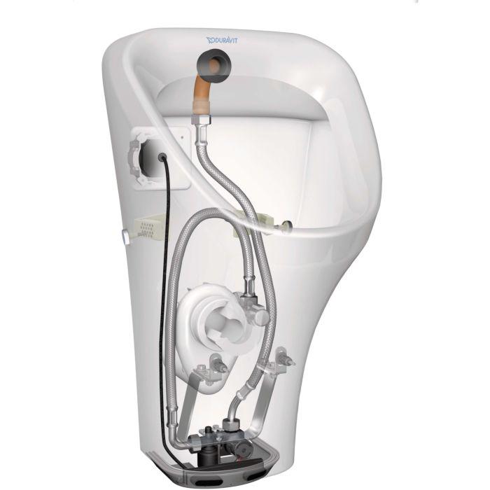 Duravit DuraStyle Urinal 28043100931 für Netzanschluss, weiss, wondergliss