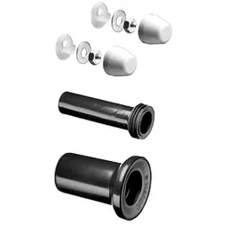 Schell Zu-/Ablaufset 032610099 Ablaufrohr 90 mm, für wandhängendes WC
