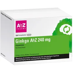 Ginkgo AbZ 240 mg Filmtabletten 120 St
