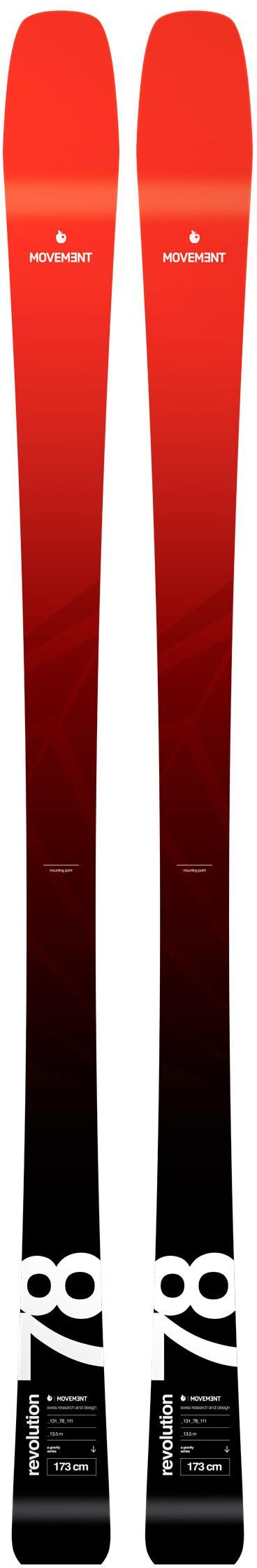 Movement  - Revolution 78 - 166 - Ski