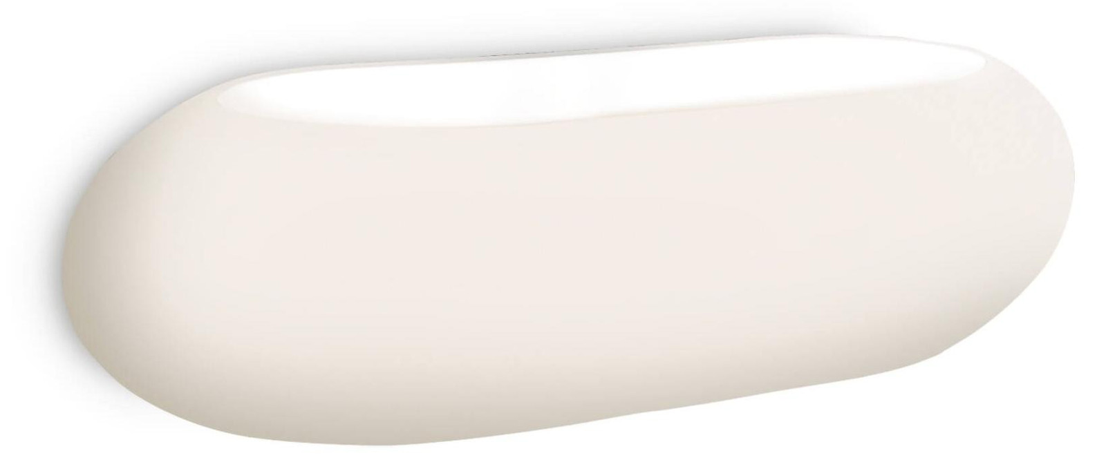 Ideal Lux MORIS AP2 Wandlamp, Mat Wit, 2 G9 lampen, IP20