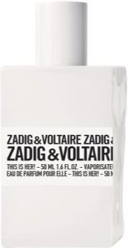 ZADIG&VOLTAIRE THIS IS HER! Eau de Parfum recarregável para mulheres 50 ml. THIS IS HER!