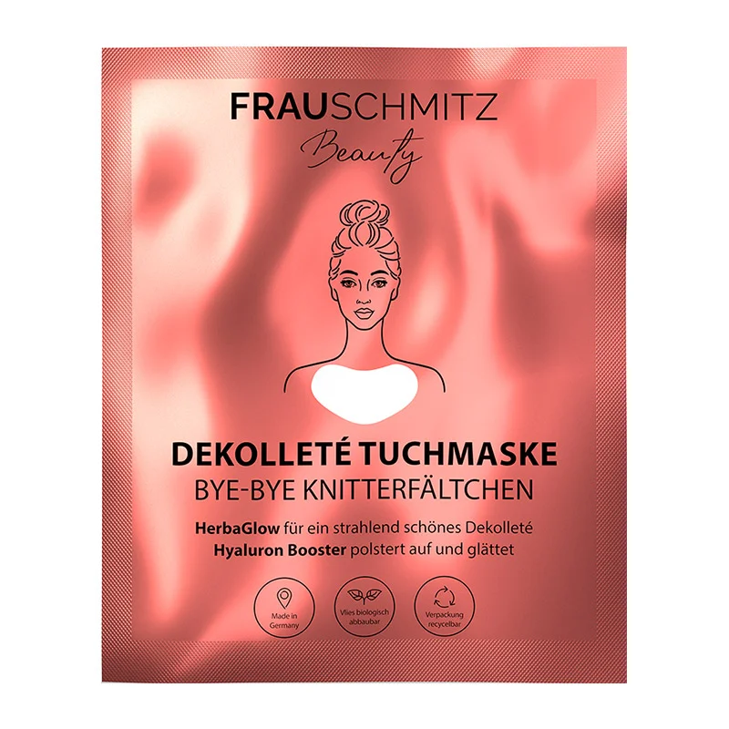 FrauSchmitz Beauty Dekolleté Tuchmaske, 1 Stück B220905