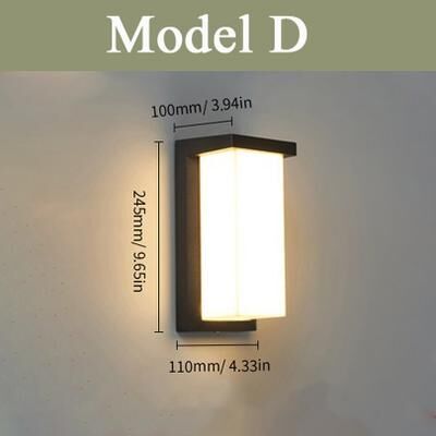 Multisell Products Hub Decorative Waterproof Lamp For Indoor Bedroom, Outdoor Porch & Garden Light model D 30w