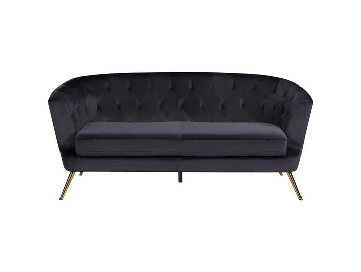 3-Sitzer-Sofa Lita Schwarz