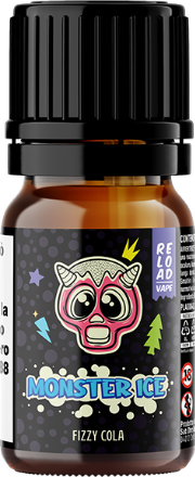 Reload Vape Fizzy Cola Monster Ice Aroma Concentrato 10ml Cola Ghiaccio