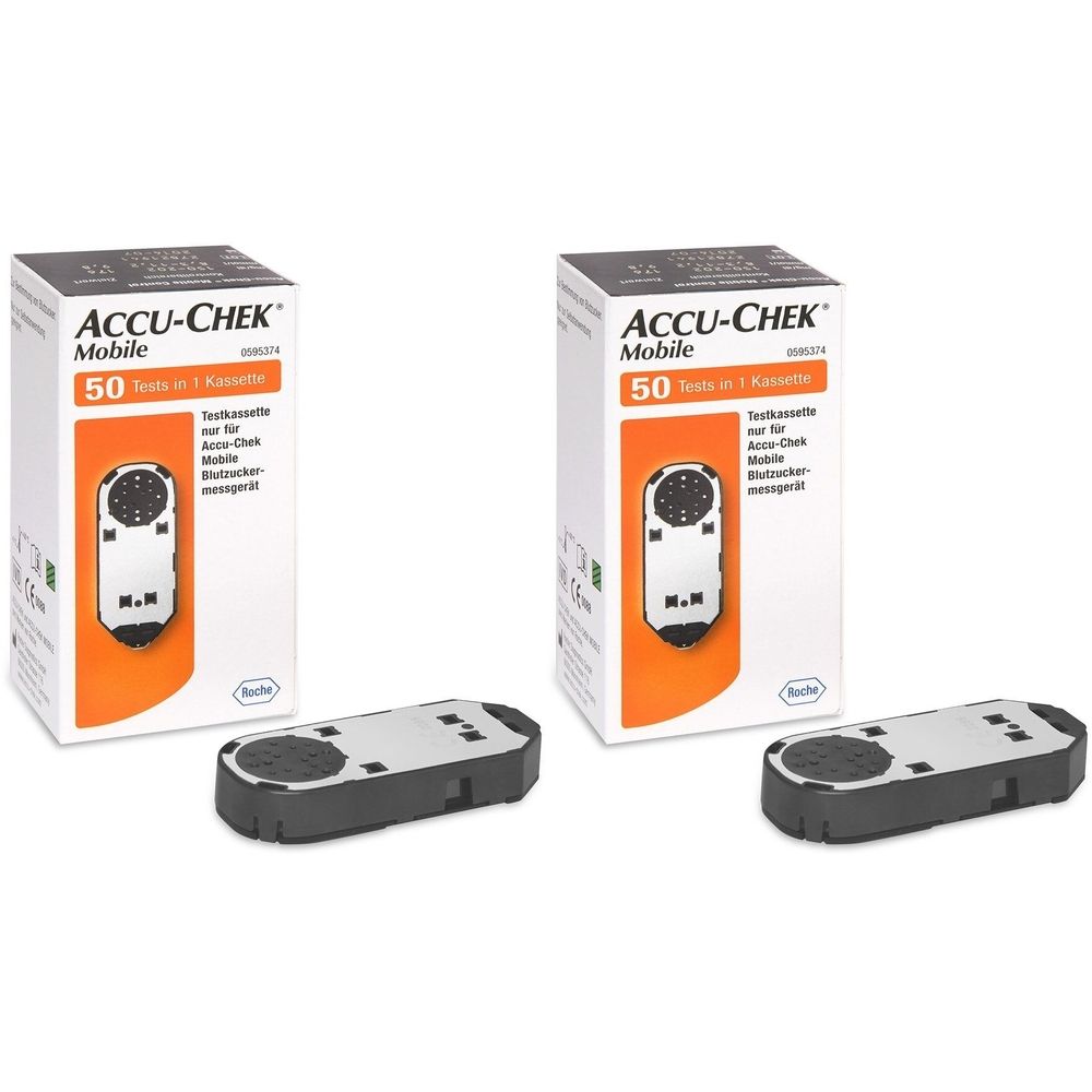 Accu-Chek Mobile Testkassette 2x 2x50 St Teststreifen