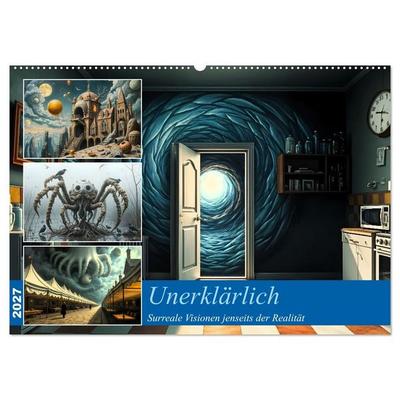 Unerklärlich (Wandkalender 2027 DIN A2 quer), CALVENDO Monatskalender