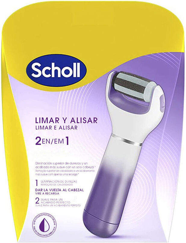 Doctor Scholl Lime à pieds électrique Expert Care 2 en 1 1 u
