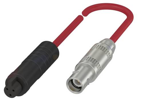 BALLUFF BCC04JW Verteilerleitung Stecker, gewinkelt, Buchse, gerade 2.00m 1St.
