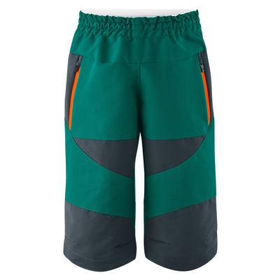Fahrradhose GONSO "PORDOI", Mädchen, Gr. 152, Normalgrößen, grün (dunkelgrün), 96% Polyamid, 4% Elastan, Hosen Fahrradhose