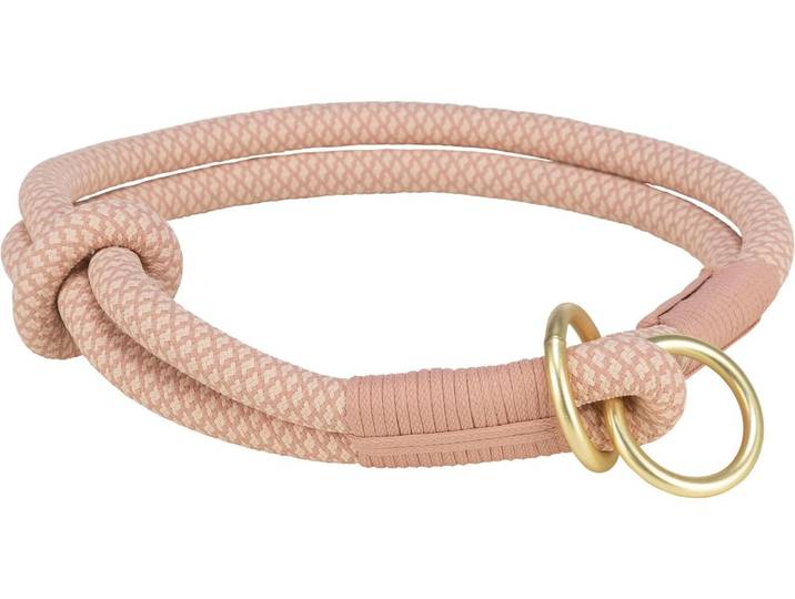 Hundeleine TRIXIE S, 35 cm, Rosa/Hellrosa , rosa (hellrosa, rosa), Leinen, Hundeleine