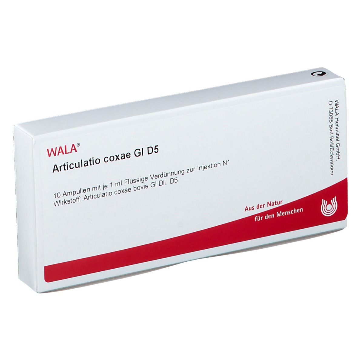 Articulatio coxae GL D 5 Ampullen 10x1 ml
