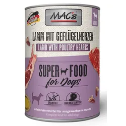 MAC ́s DOG Lamm & Geflügel 6x400 g