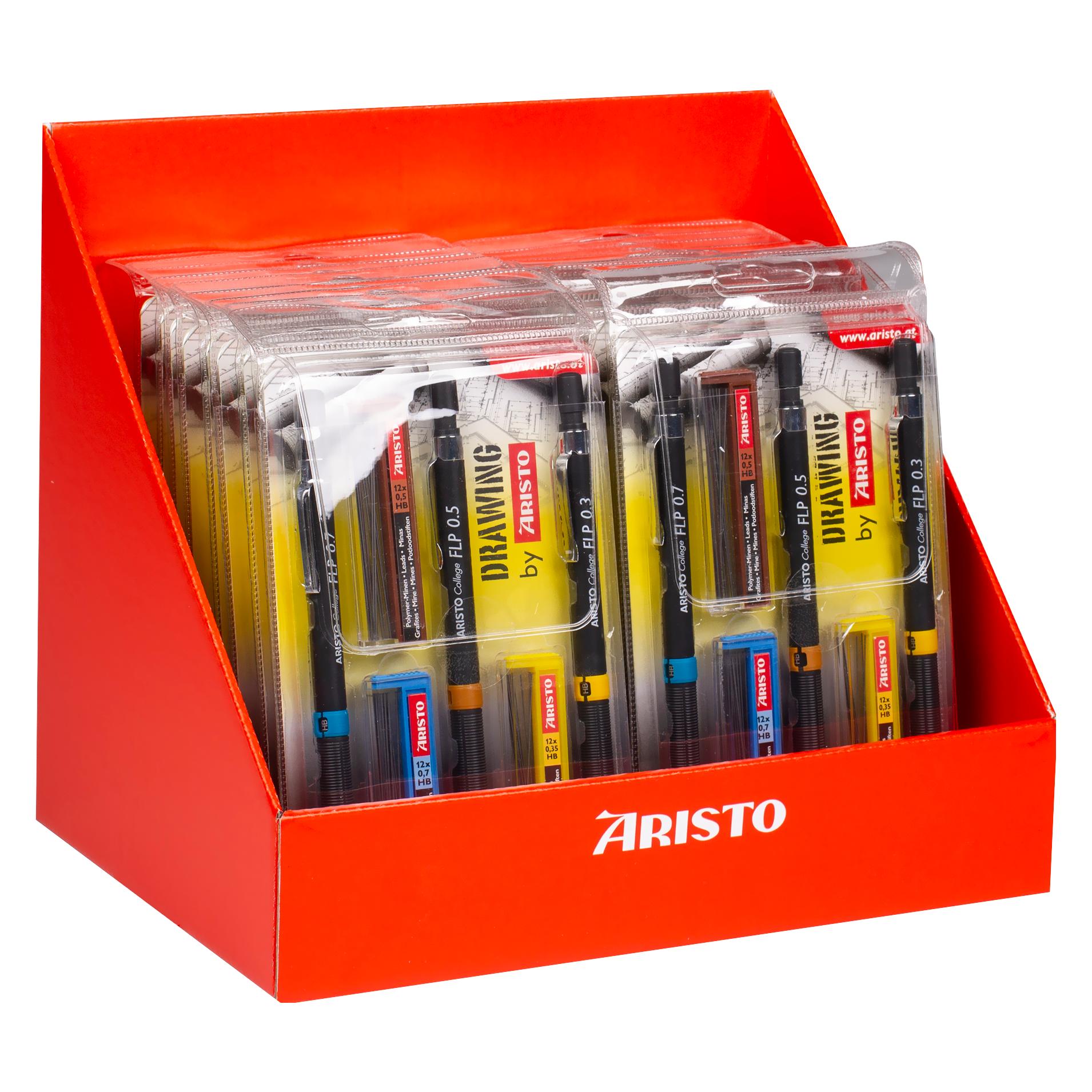 Aristo Feinminenstift FLP Displ. 3+3 Set, 20 x 23559 (20x) (VD23559)