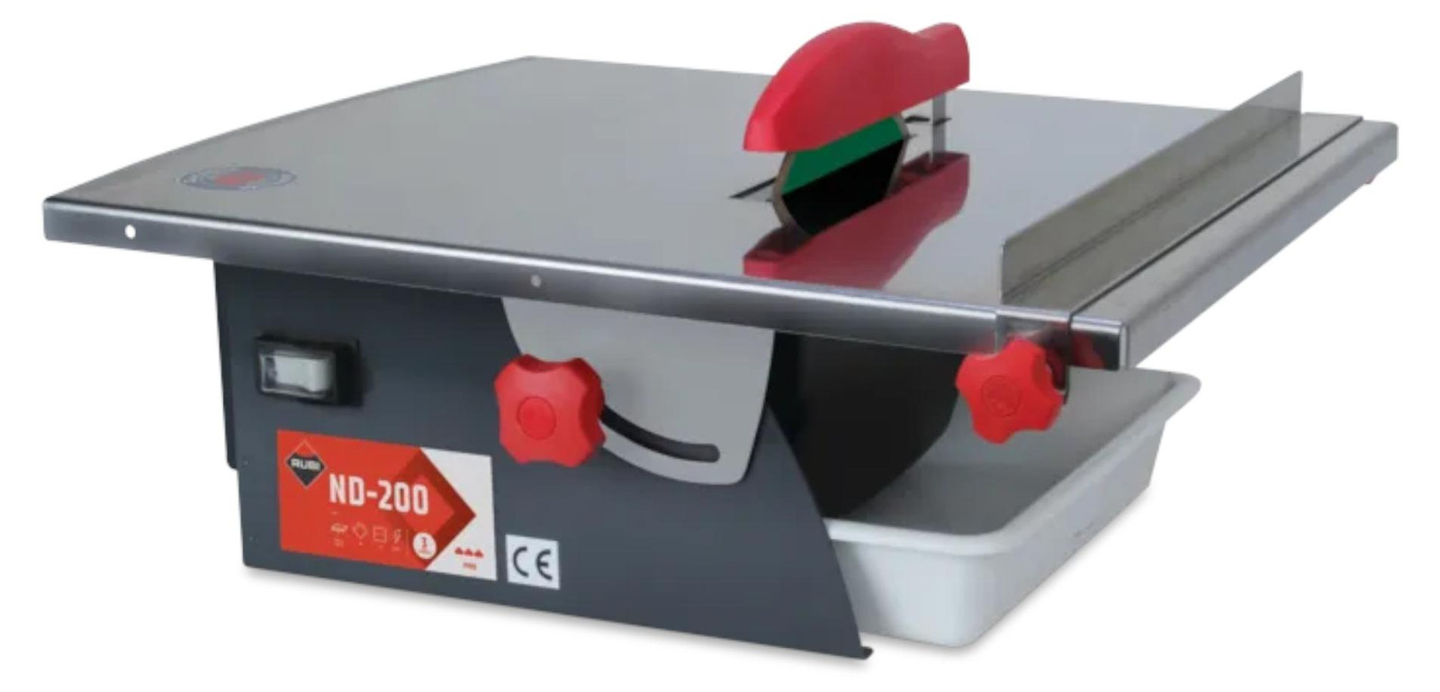 Rubi ND-200 tegelsnijmachine 1,2 pk met 23 cm diamantschijf
