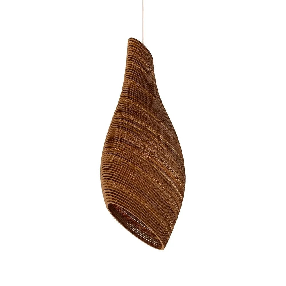 Graypants Nest32 hanglamp naturel cilindervorm