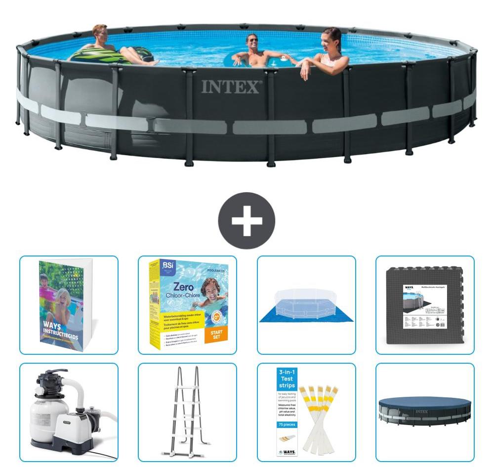 Ultra XTR Pool Rund - 610x122 cm - 7-teilig S607