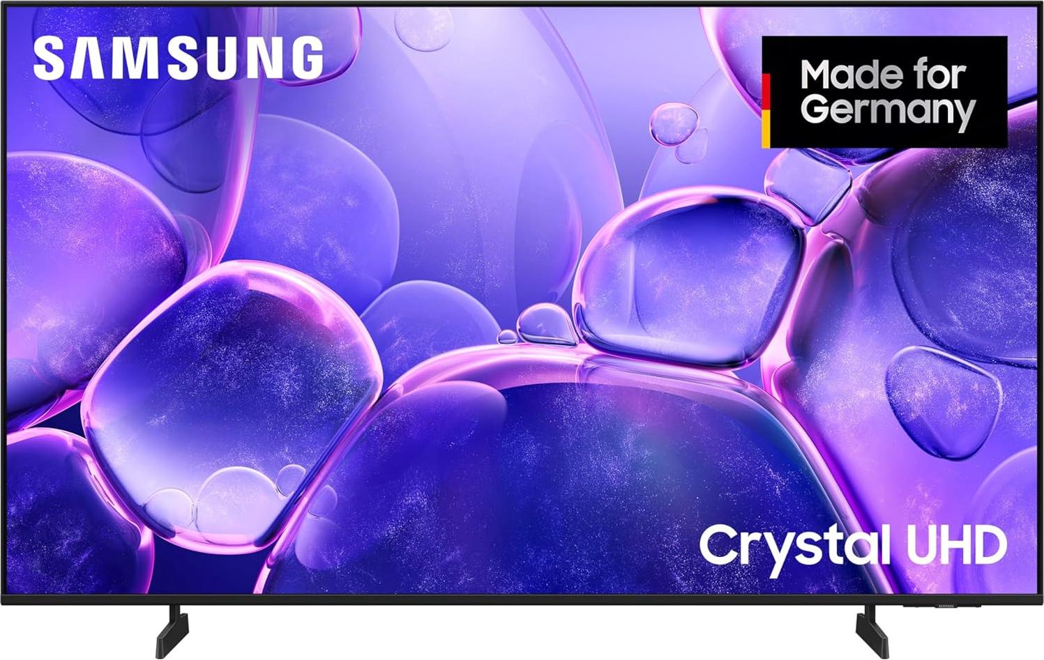 Samsung 75" Crystal UHD U8079F 4K Smart TV (2025), 190,5 cm (75"), 3840 x 2160 Pixel, LED, Smart-TV, WLAN, Schwarz