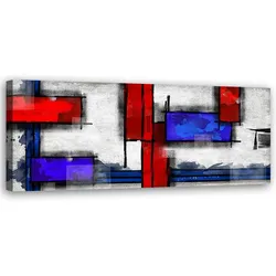 WANDBILD geometrische abstraktion