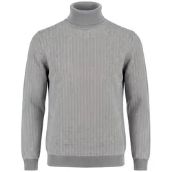 Rollkragen-Pullover Louis Sayn grau, 52