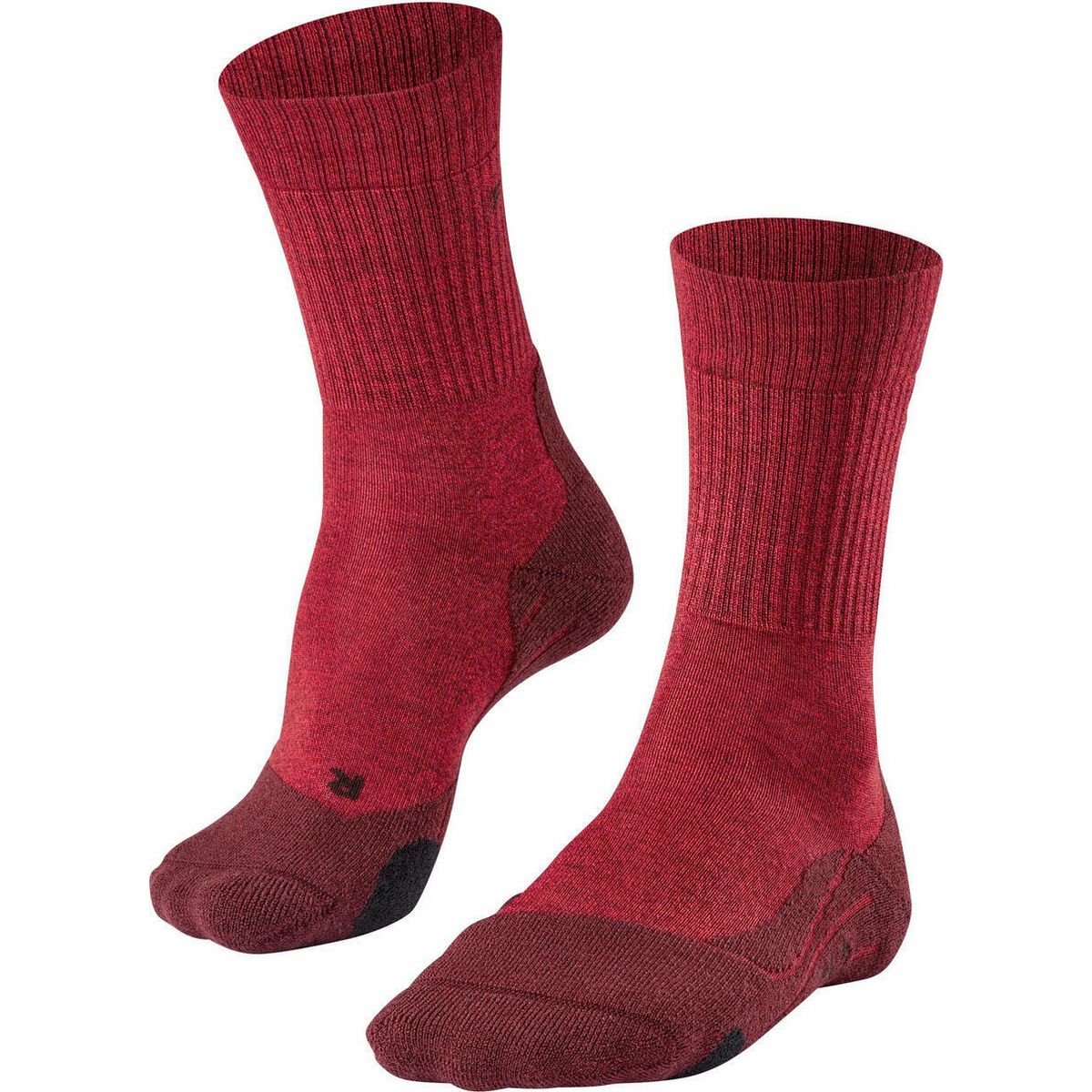 Falke TK2 Explore Wool Damen Trekking Socken scarlet (8280) 37-38 16395-8280-37-38